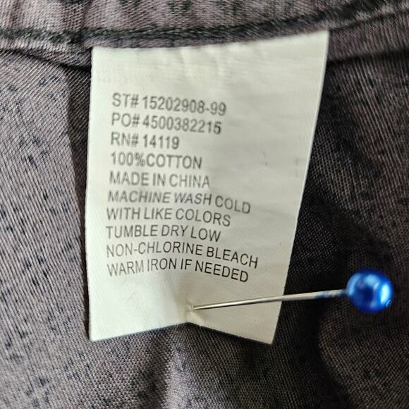 ELY CATTLEMAN MEN'S LONG SLEEVE SHIRT - SIZE LARGE - GRAY - Picture 11 of 15